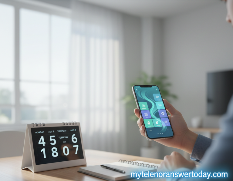 Why My Telenor Answer Today Changes Every Day